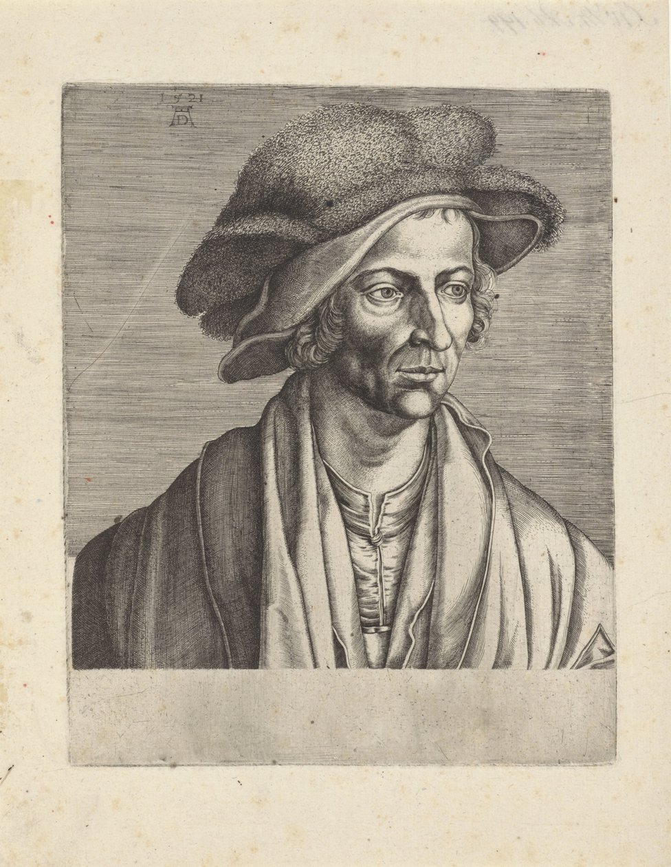 Retrato de Joachim Patinier de Egidius  Sadeler (II)
