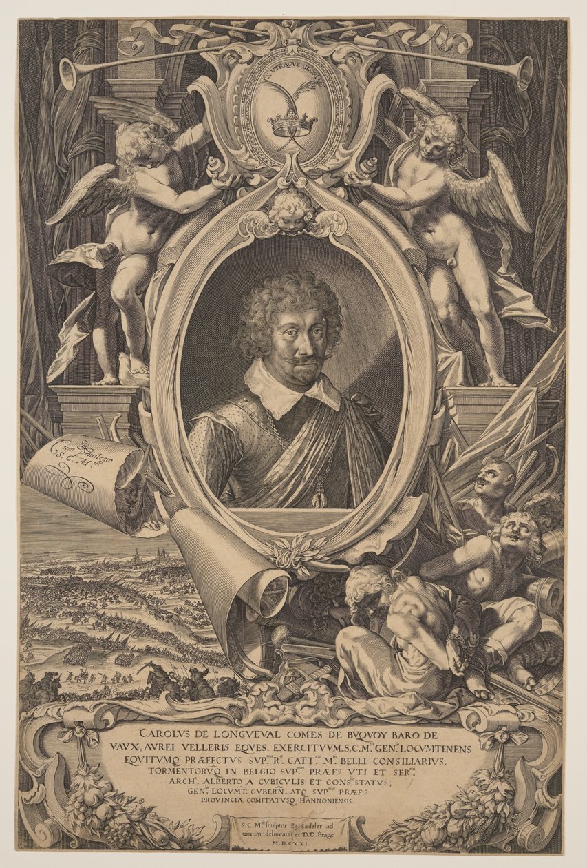 Charles Bonaventure de Longueval de Aegidius Sadeler II