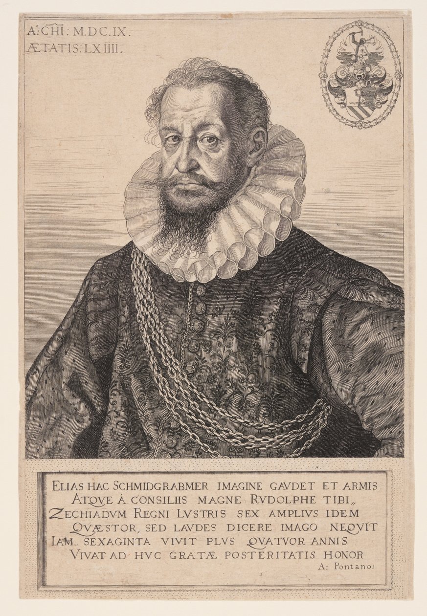 Elias Schmidgrabner, Conselheiro das Finanças de Aegidius Sadeler II