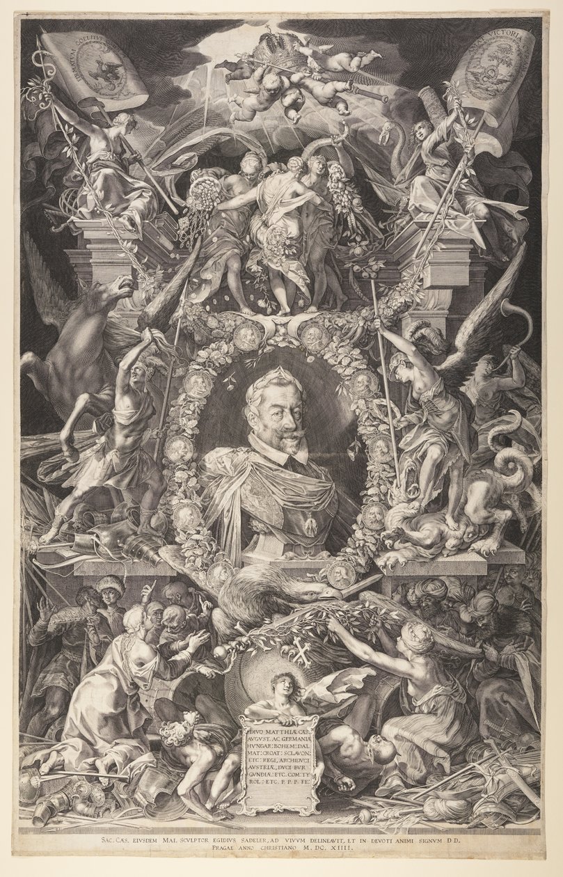Imperador Matias de Aegidius Sadeler II