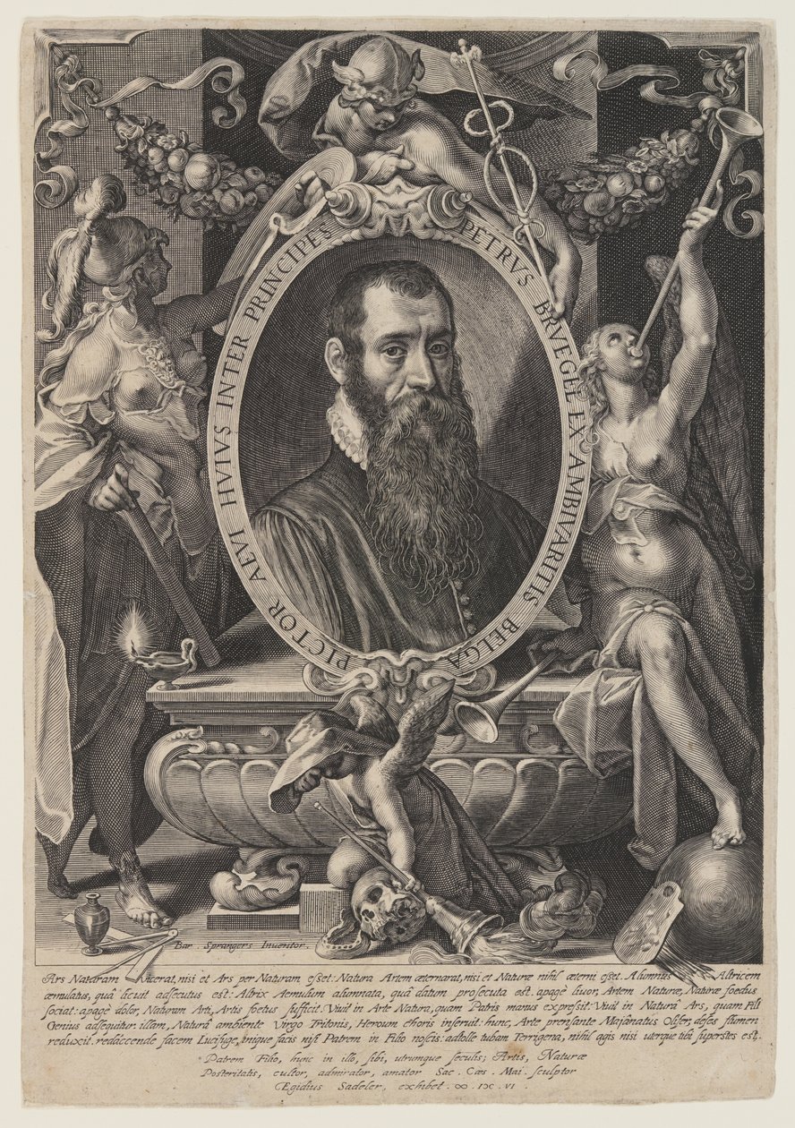 Pieter Brueghel II de Aegidius Sadeler II