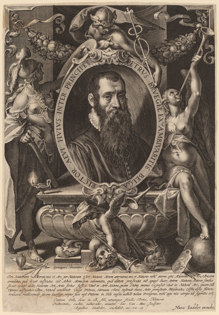 Pieter Brueghel, o Jovem de Aegidius Sadeler II after Bartholomaeus Spranger