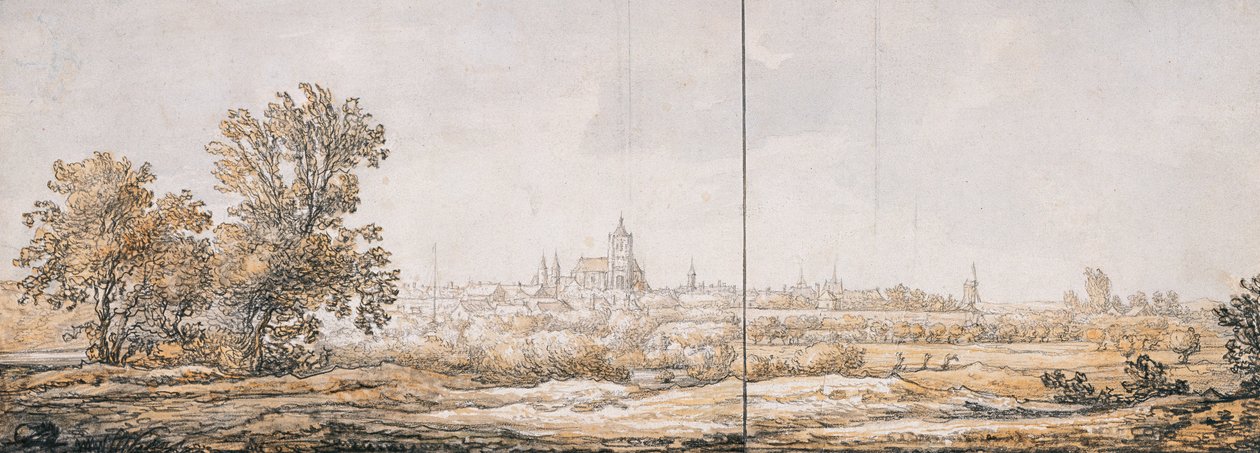 Vista de Arnhem do Sul de Aelbert Cuyp