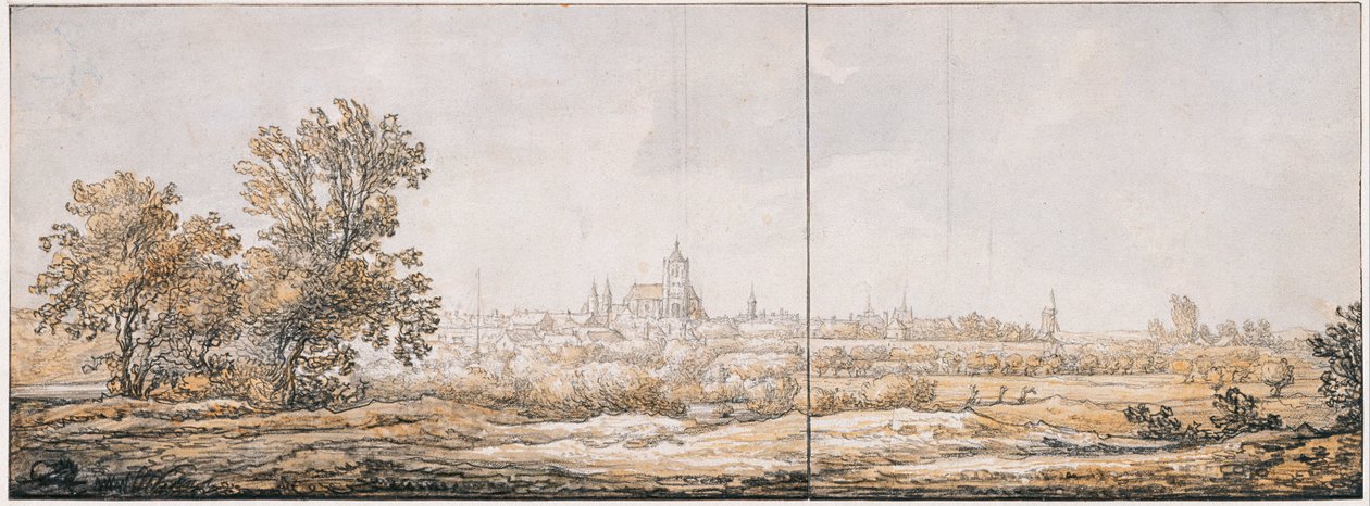 Vista de Arnhem do Sul de Aelbert Cuyp