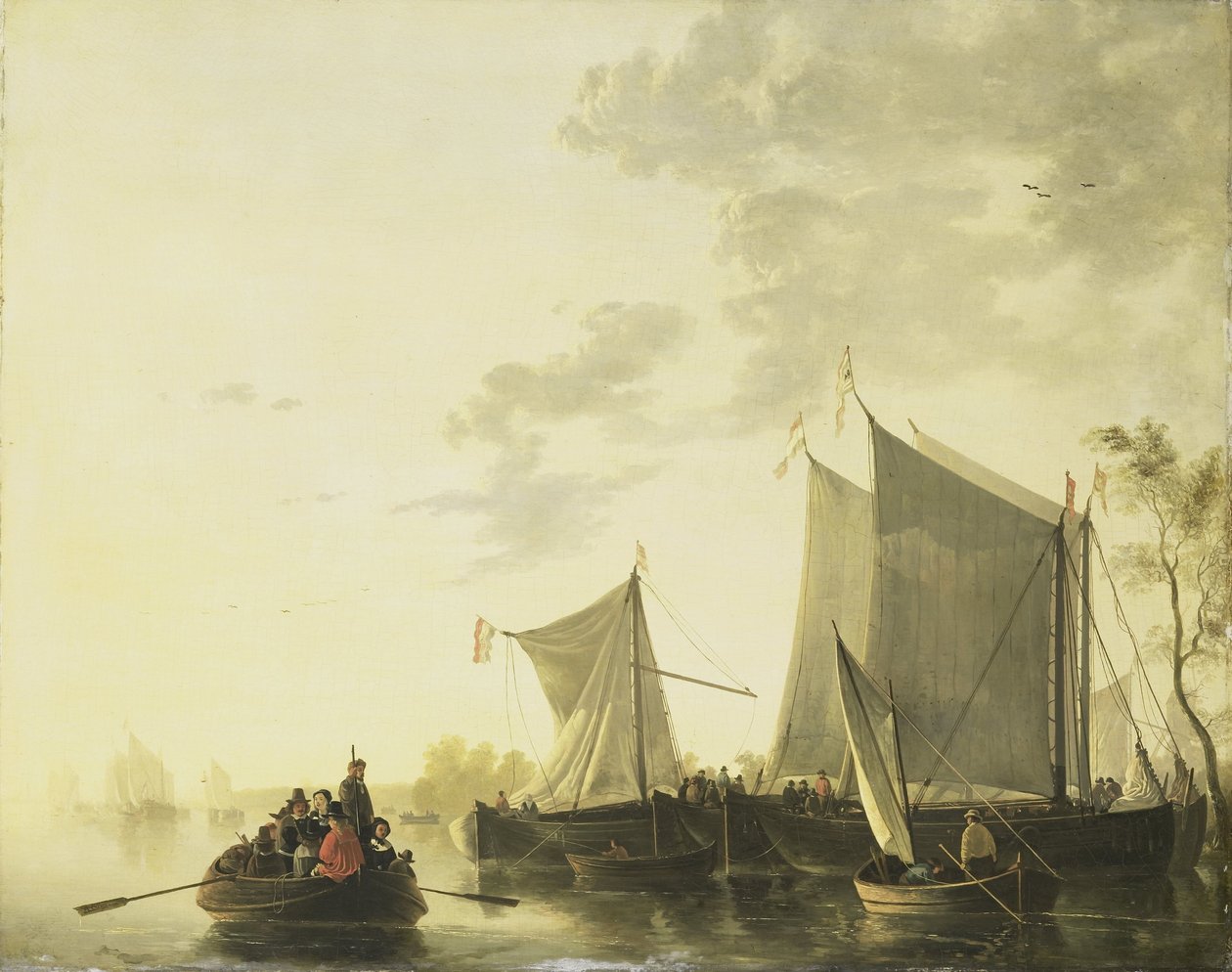 vista do rio de Aelbert Cuyp (copy after)