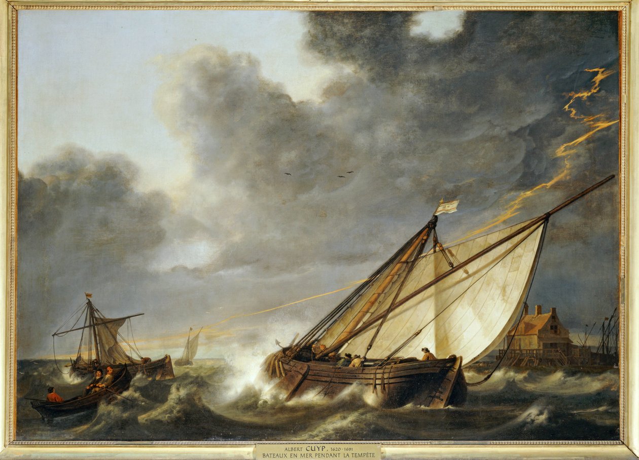 Barco no estuário do Holland