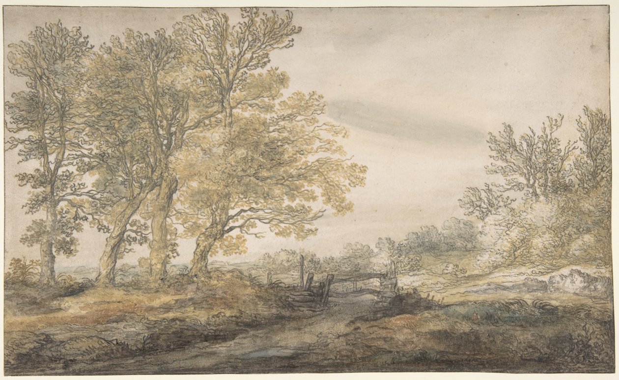 Paisagem com árvores de Aelbert Cuyp