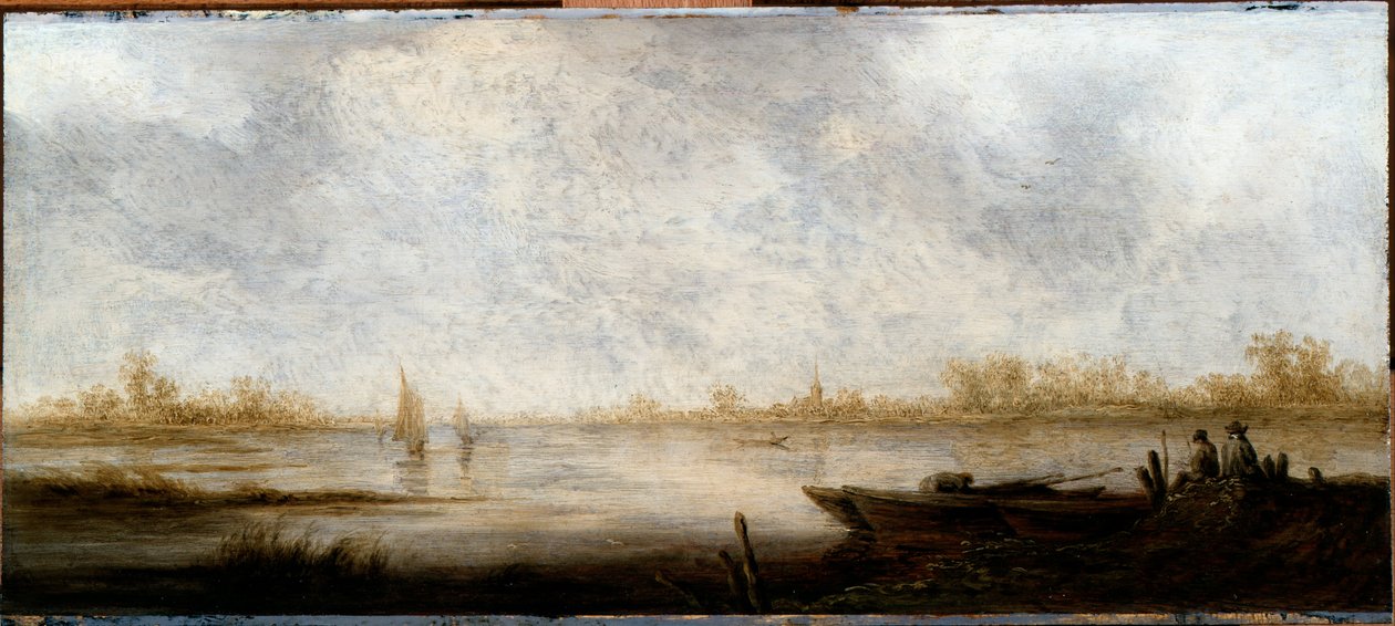 Paisagem do rio de Aelbert Cuyp