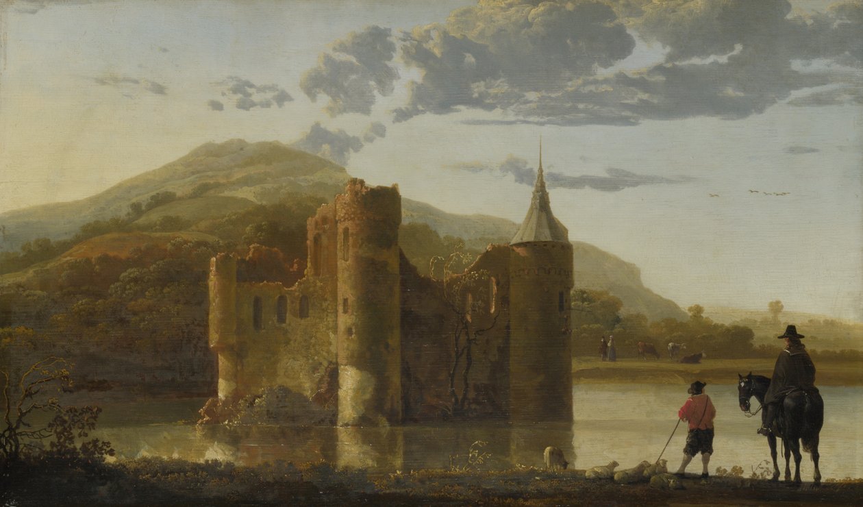 Castelo de Ubbergen, c. 1655 de Aelbert Cuyp