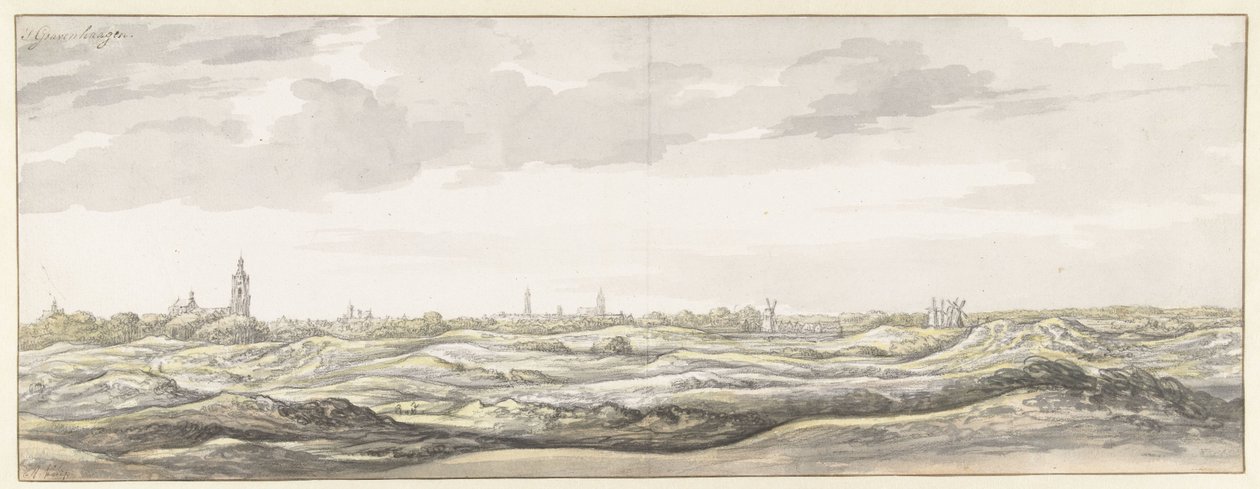 Vista de Haia de Aelbert Cuyp