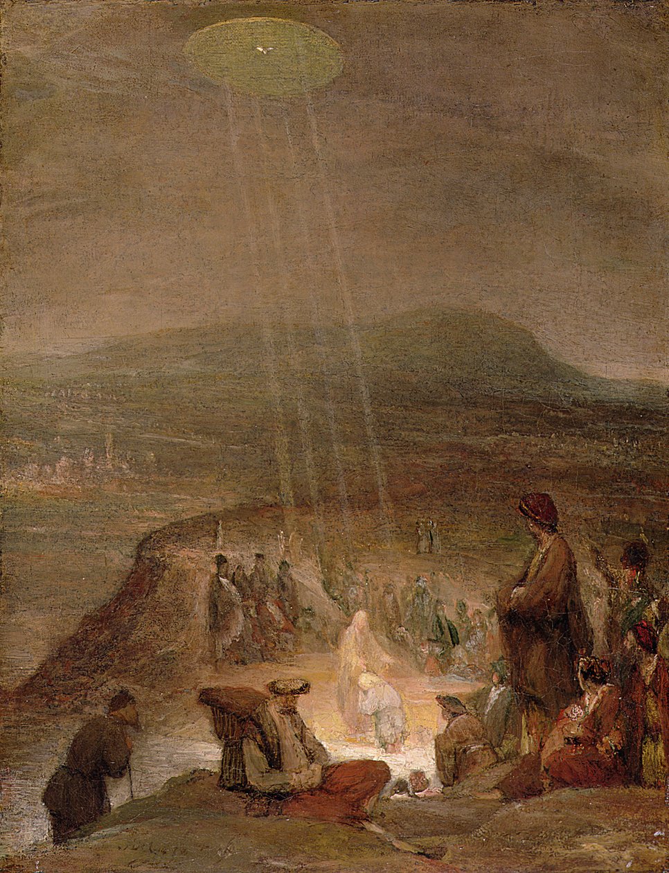 Batismo de Cristo, c.1710 de Aernt de Gelder