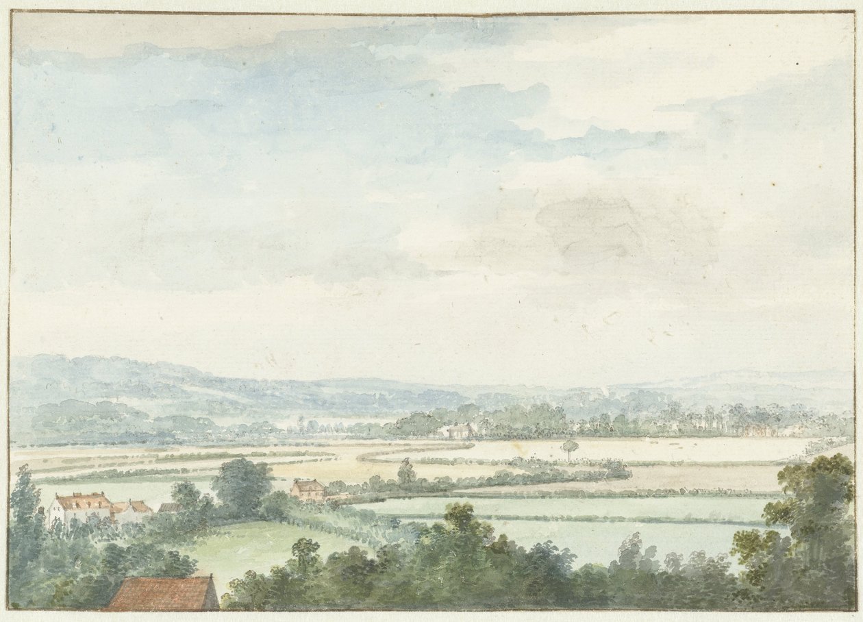 Paisagem em Windsor de Aert Schouman