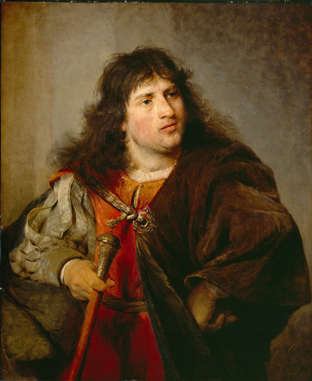 Um homem, 1689 de Aernt de Gelder