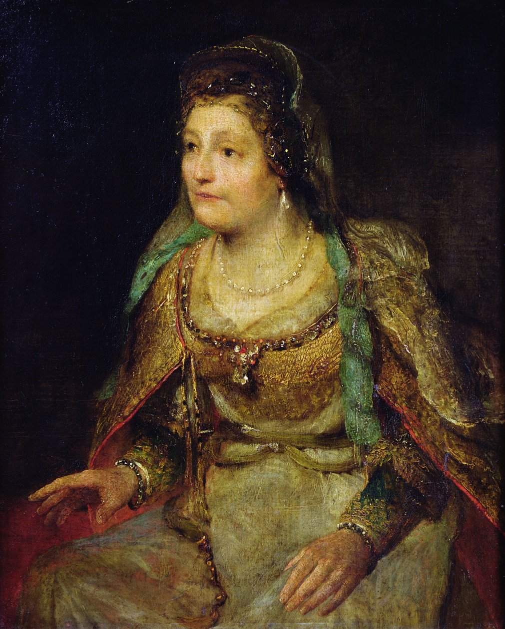 Figura feminina, c.1680-90 de Aernt de Gelder