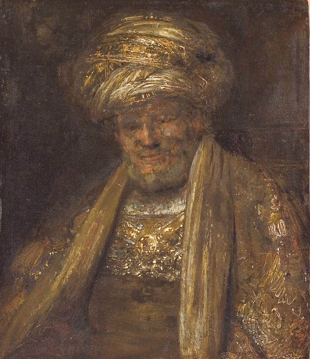 Retrato de um homem oriental de Aernt de Gelder