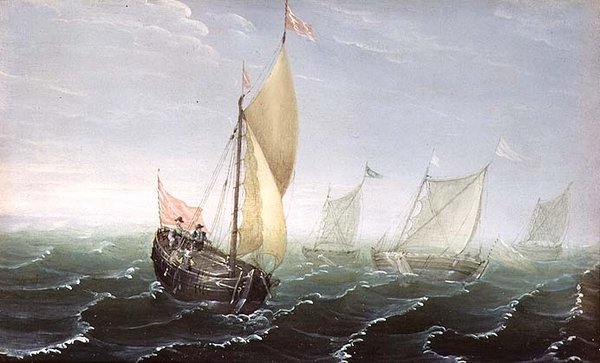 Envio nas águas ventosas de Aert van Antum