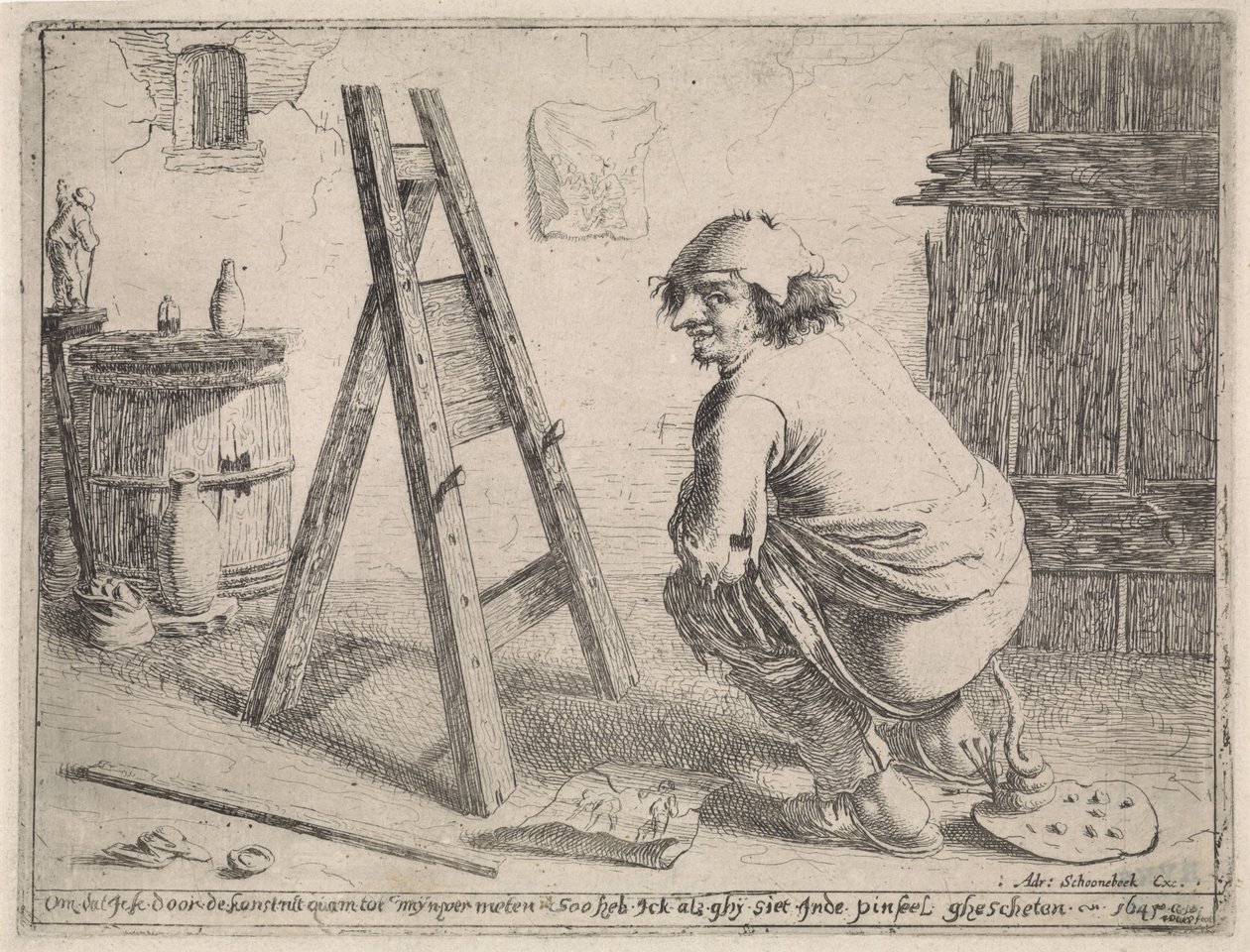 O artista de merda de Aert van Waes