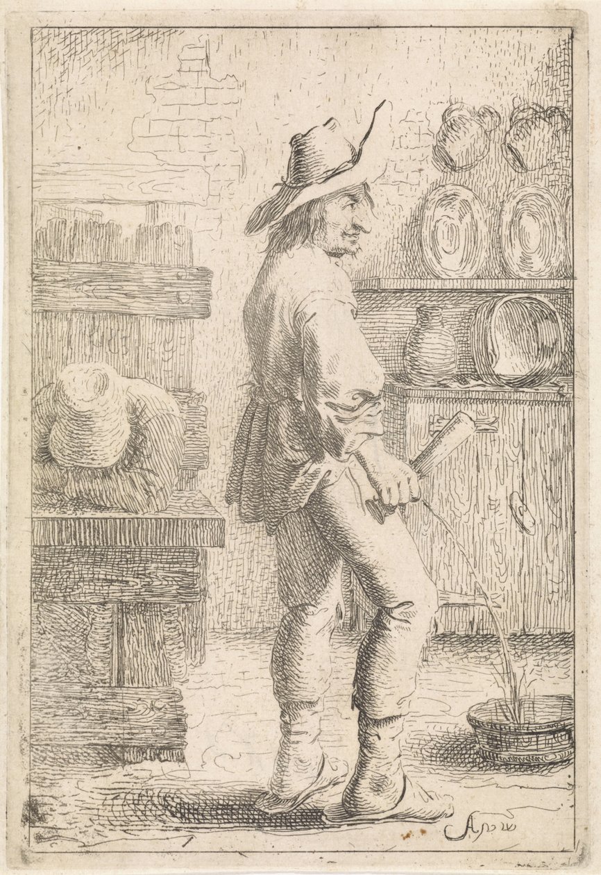 Um homem que mijou de Aert van Waes
