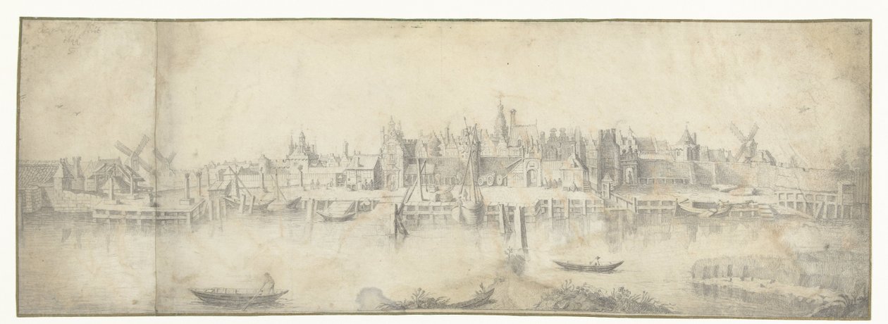 Vista de Gouda de Aert van Waes