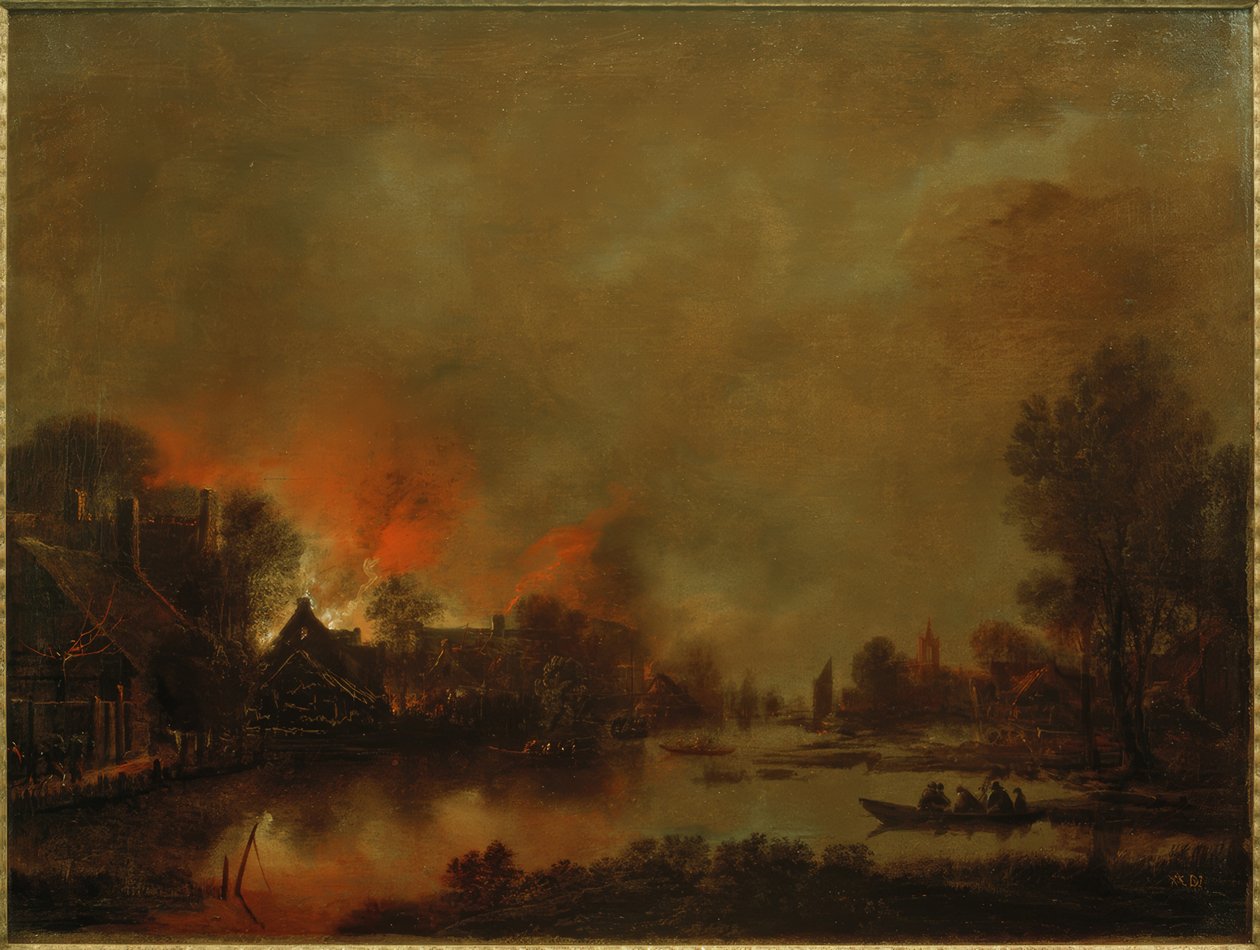 paisagem de Aert van der Neer der Ältere