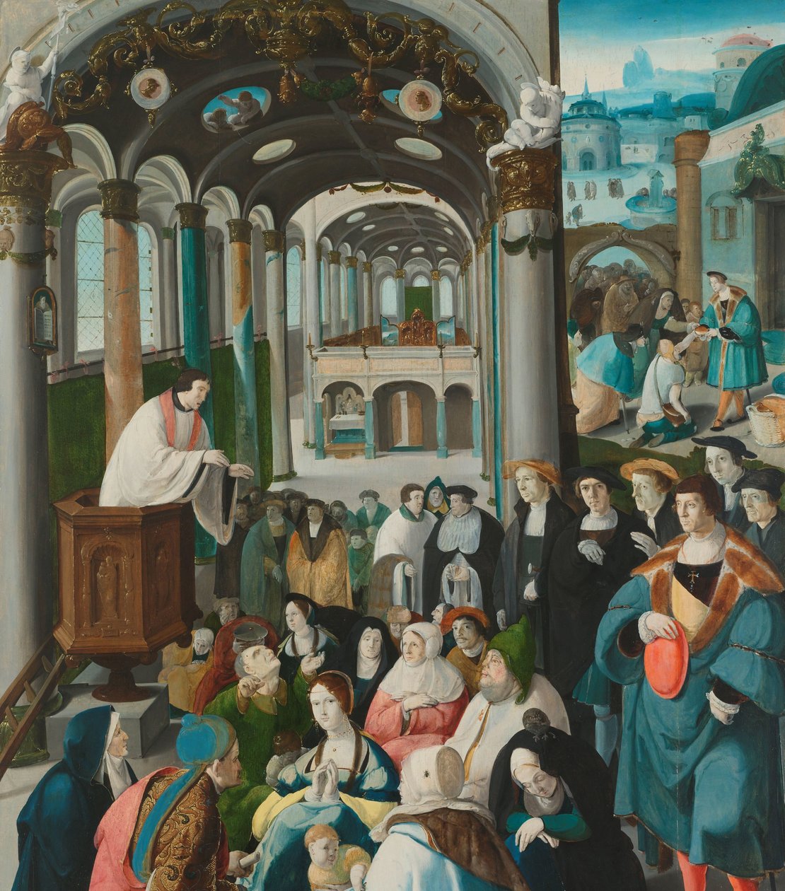 O Chamado de Santo Antônio O Chamado de Santo Antônio de Aertgen Claesz van Leyden