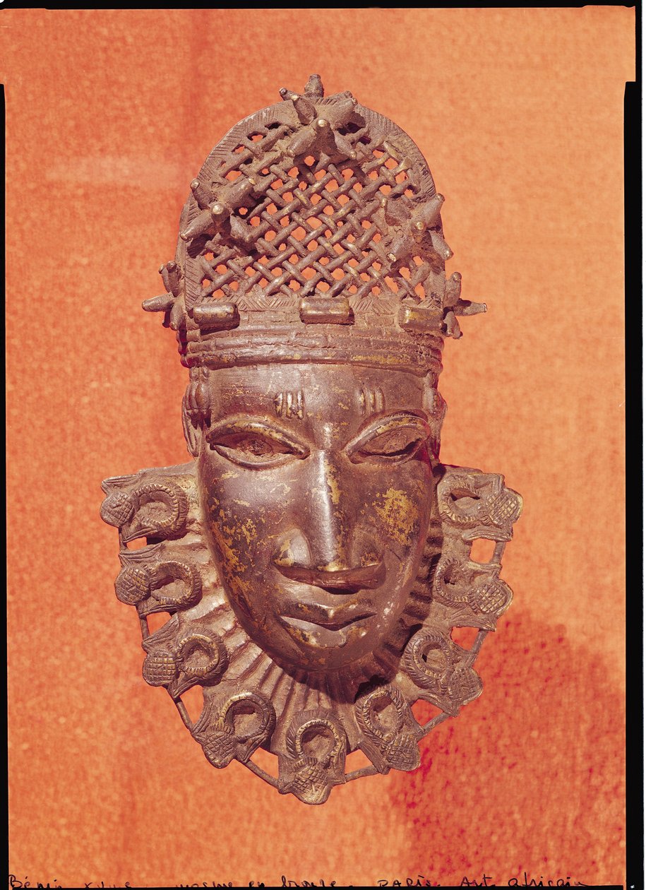 Máscara, Benim (bronze) de African