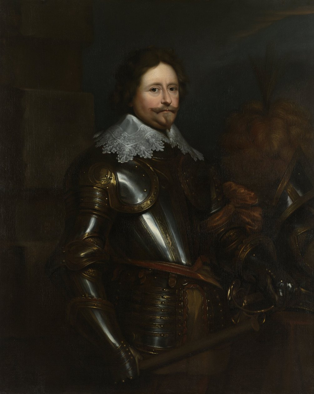 Retrato de Frederico Henrique (1584–1647), Príncipe de Orange de Anthony van Dyck
