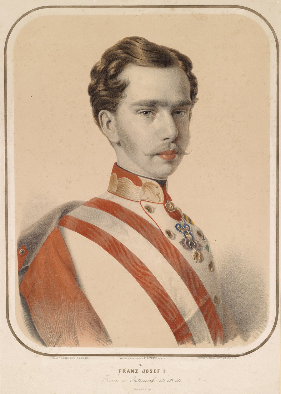 Imperador Franz Joseph de After Anton Einsle