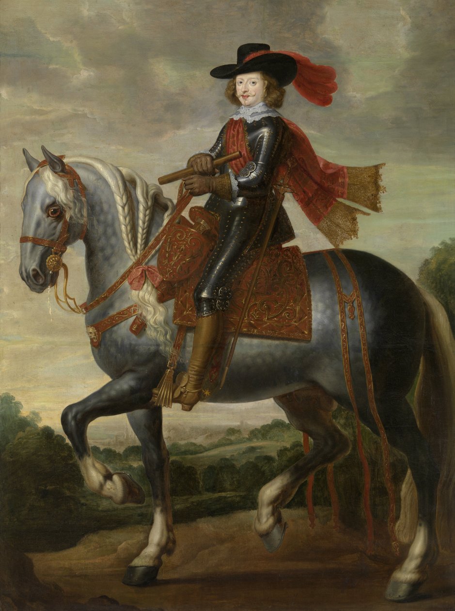 Retrato equestre do Cardeal-Infante Ferdinand da Áustria de Gaspar De Crayer