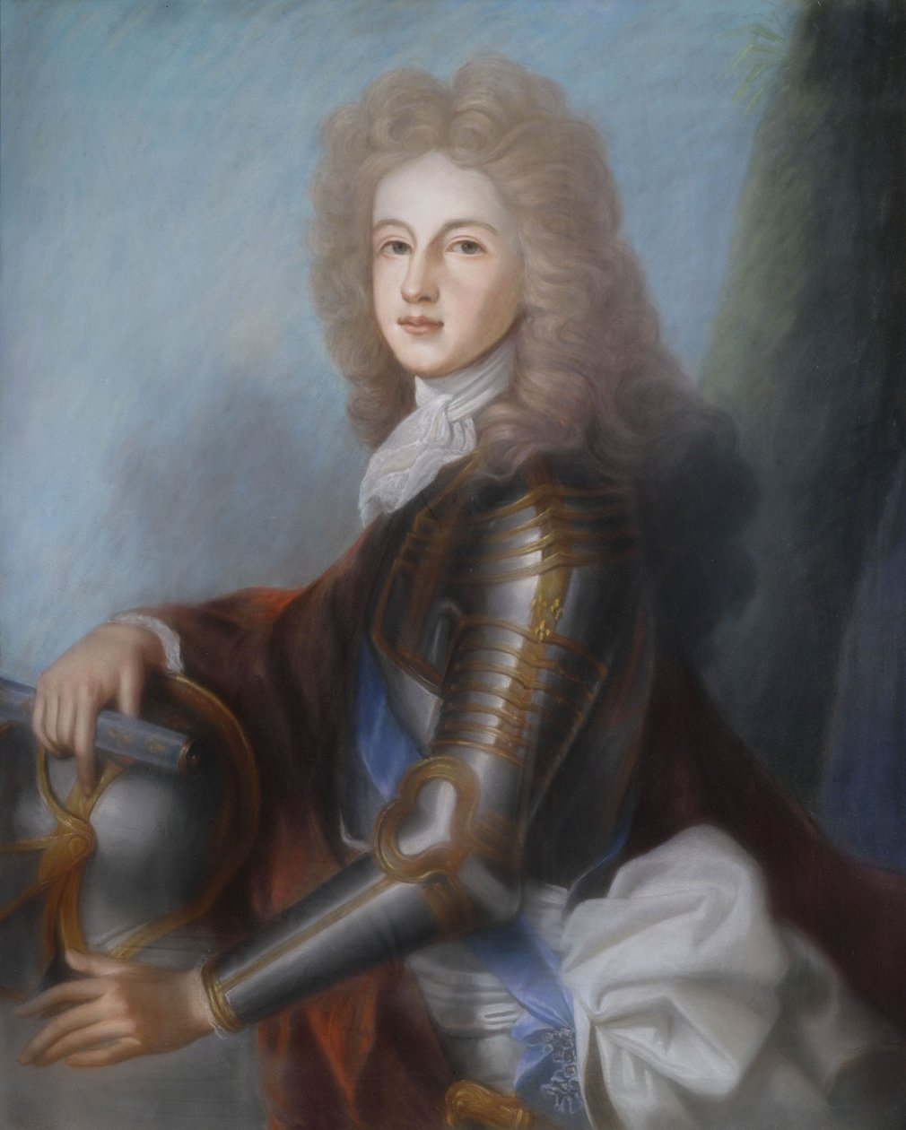 Retrato de Filipe da França, duque de Anjou (de 1700 Filipe V de Espanha) de After Joseph Vivien