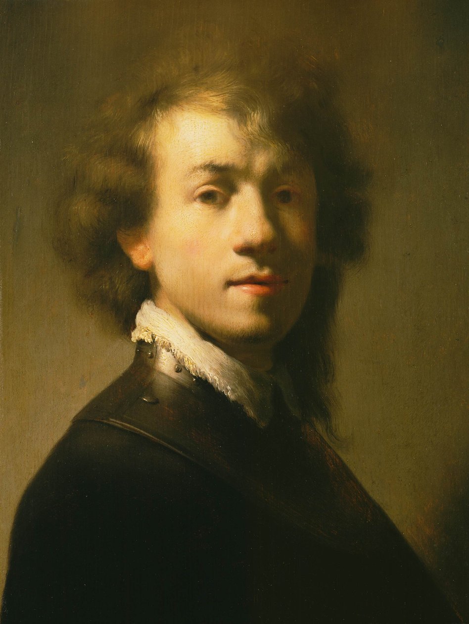 Retrato de Rembrandt com Gorget de after Rembrandt van Rijn