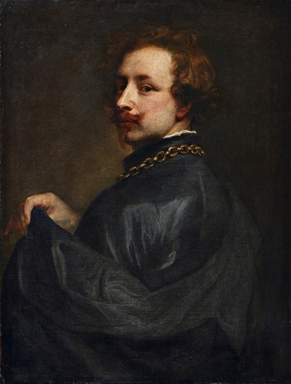 Autorretrato de after Anthony van Dyck