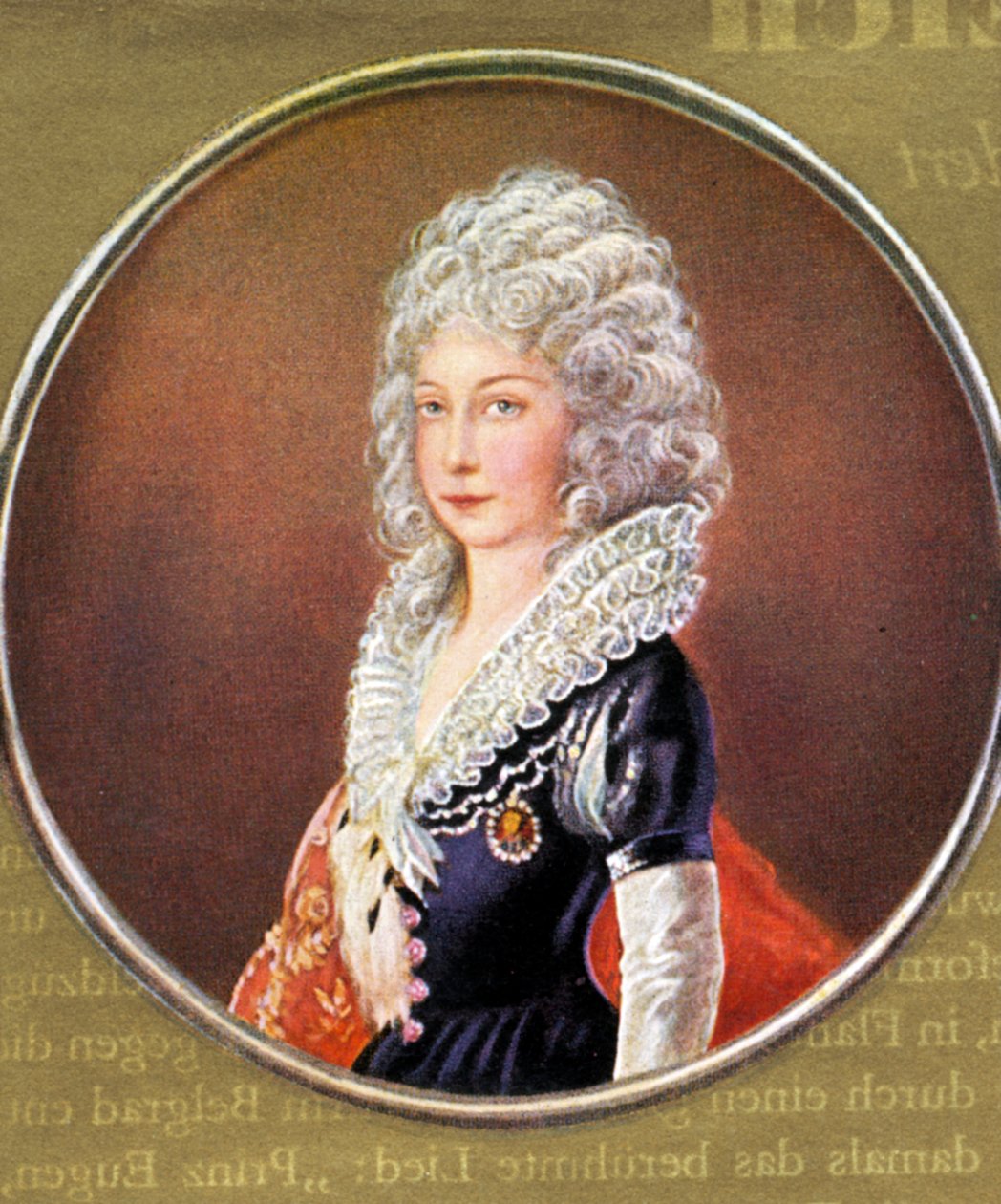Maria Theresa Retrato de de After Heinrich Füger