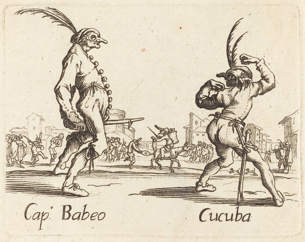 Capítulo IV Babeo e Cucuba de After Jacques Callot