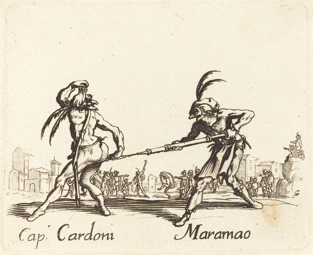 Boné. Cardoni e Maramão de After Jacques Callot