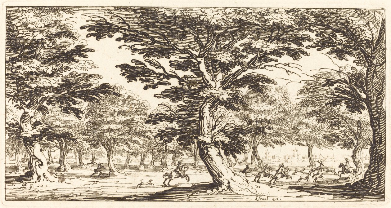 Paisagem de After Jacques Callot