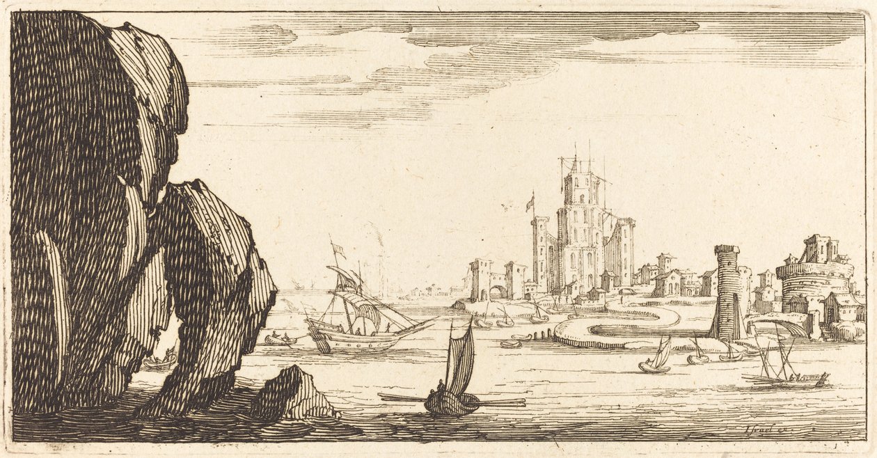 Paisagem de After Jacques Callot