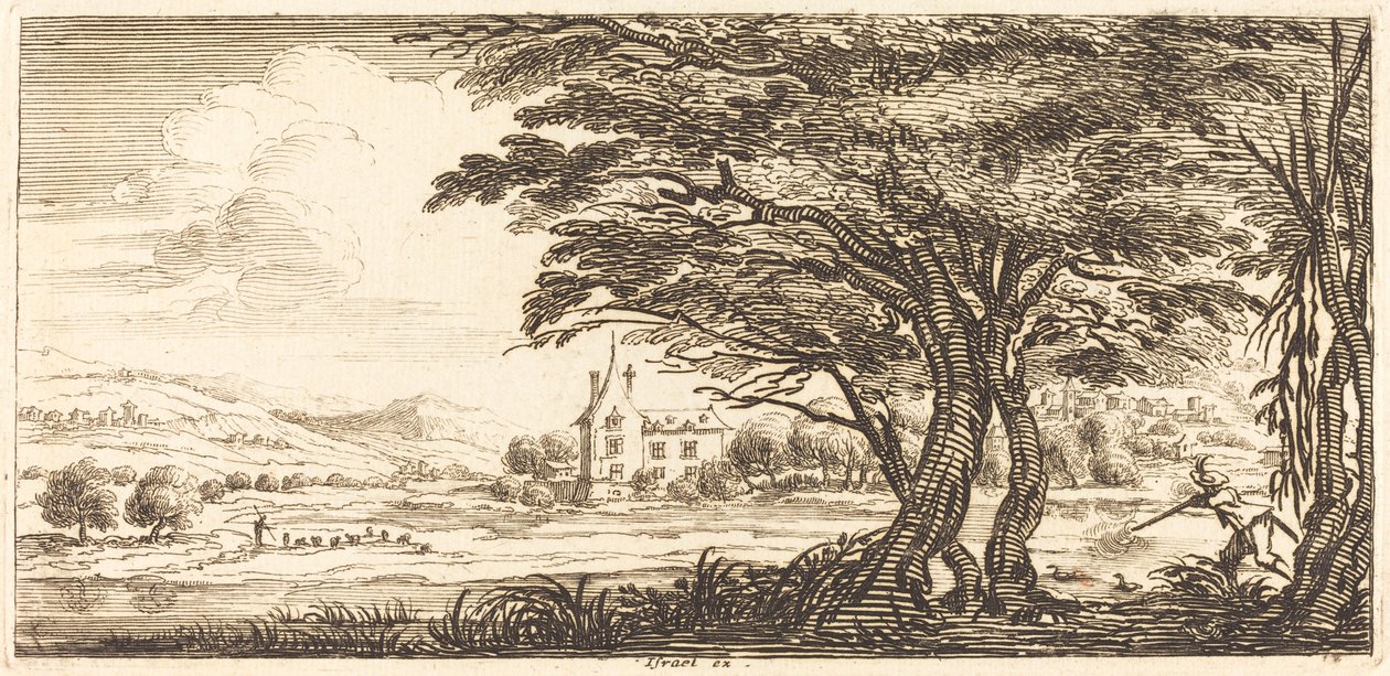 Paisagem de After Jacques Callot