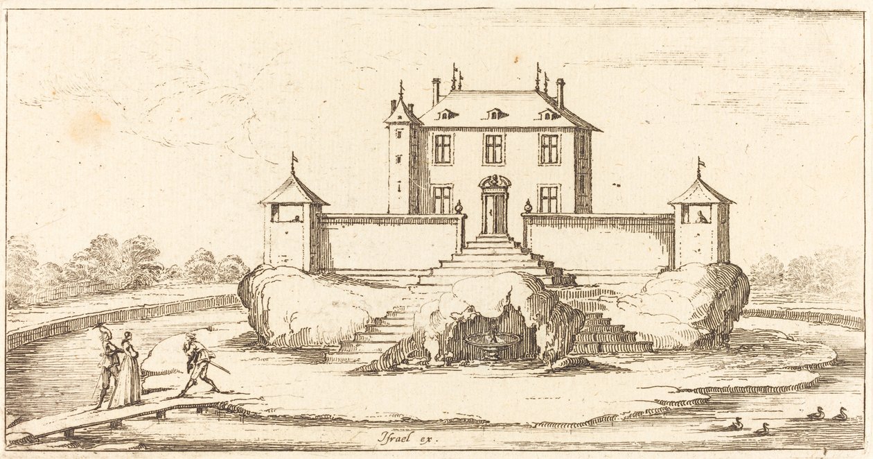 Paisagem de After Jacques Callot