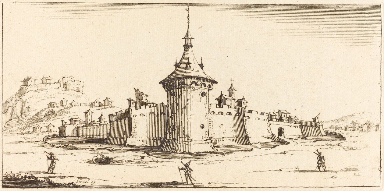 Paisagem de After Jacques Callot