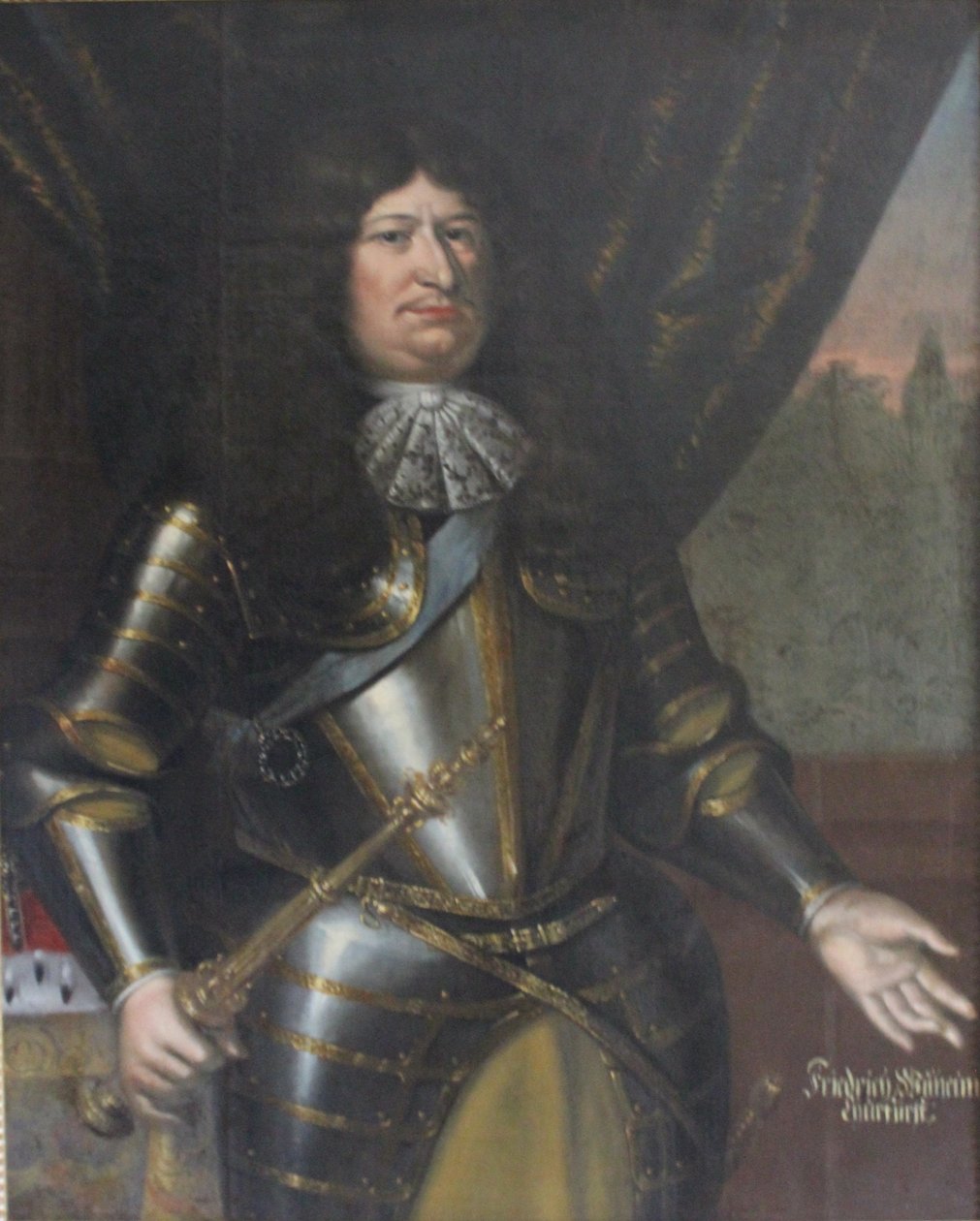 Retrato de Frederico Guilherme de Brandeburgo de After Jan de Baen