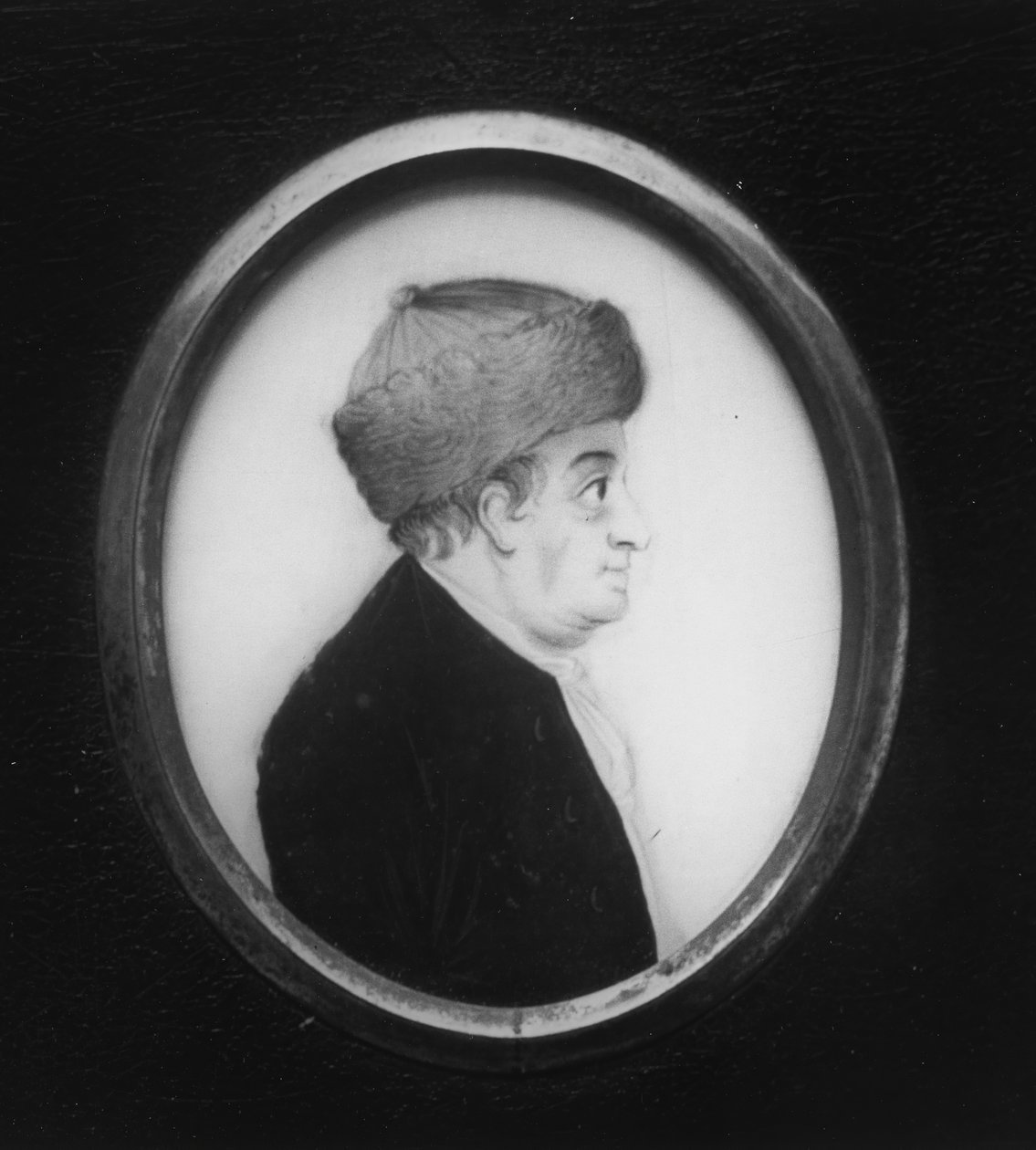 Retrato em placa de Benjamin Franklin, 1776-1883. de After Jean Baptiste Nini