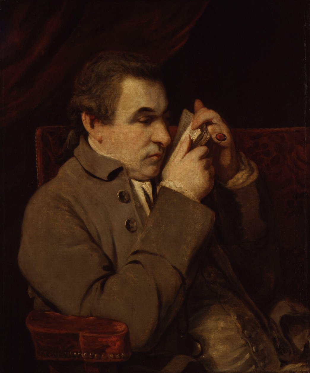 Giuseppe Baretti (cópia a partir de um original de 1773) de after Joshua Reynolds