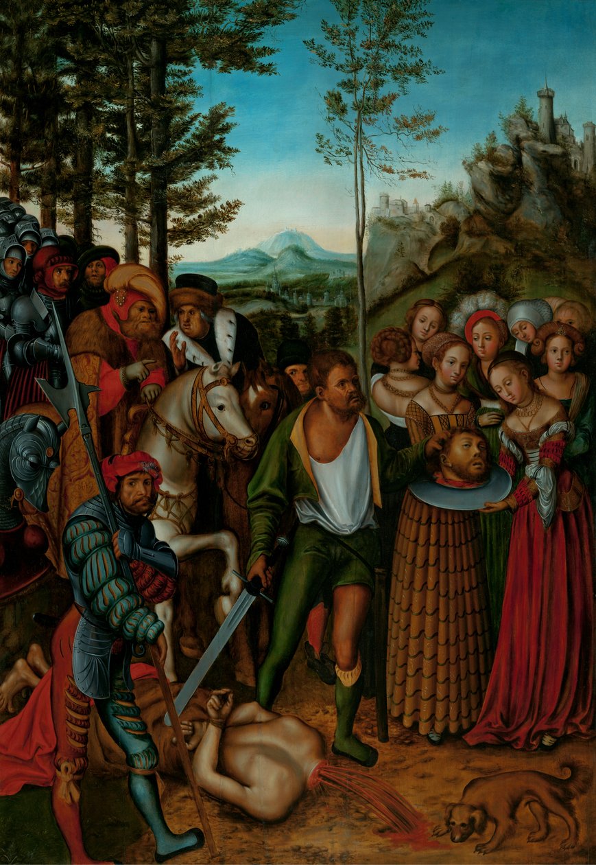 Decapitação de João Batista de after Lucas Cranach the Elder