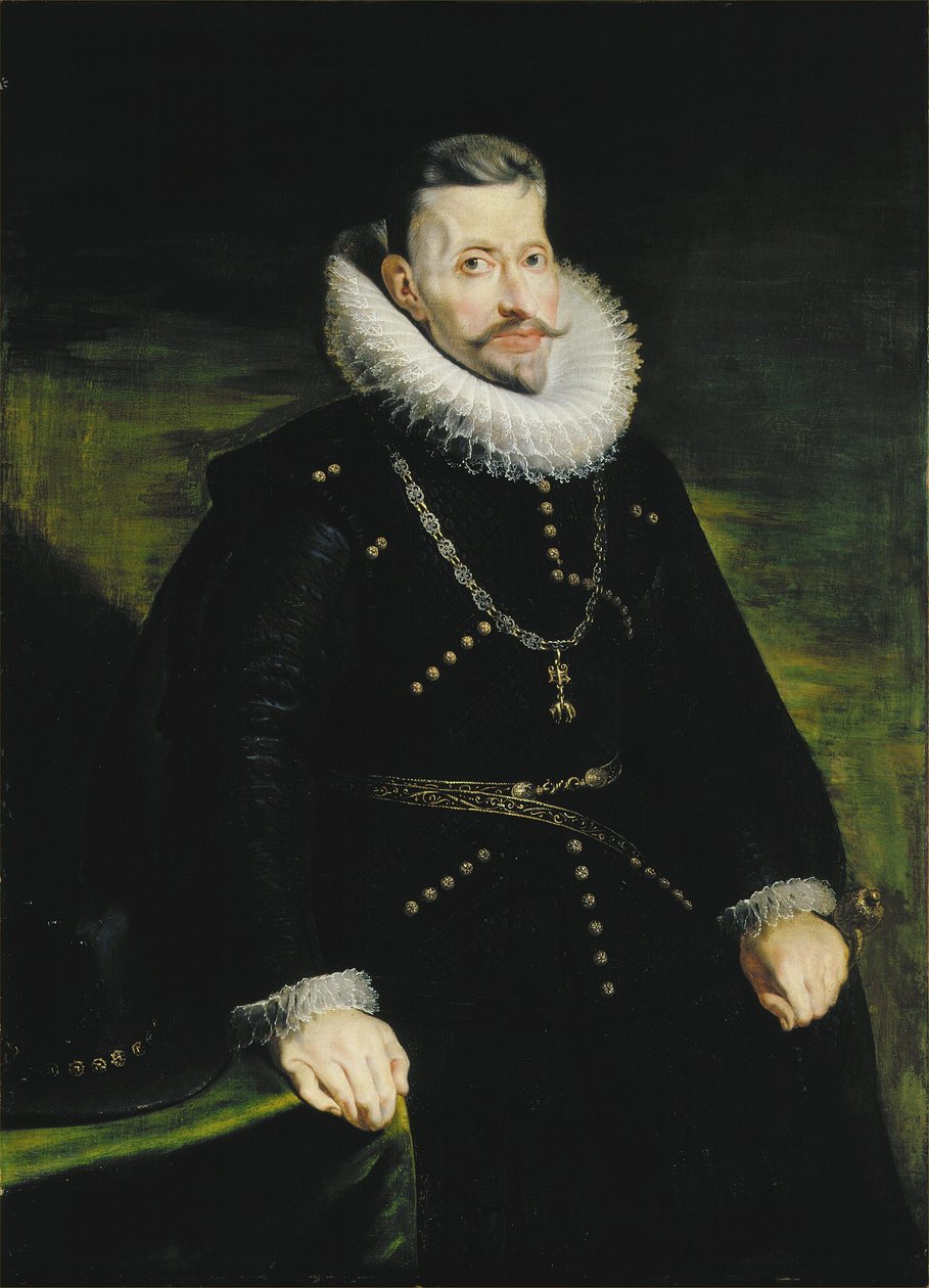  Retrato do Arquiduque Albrecht VII dos Habsburgos de after Peter Paul Rubens