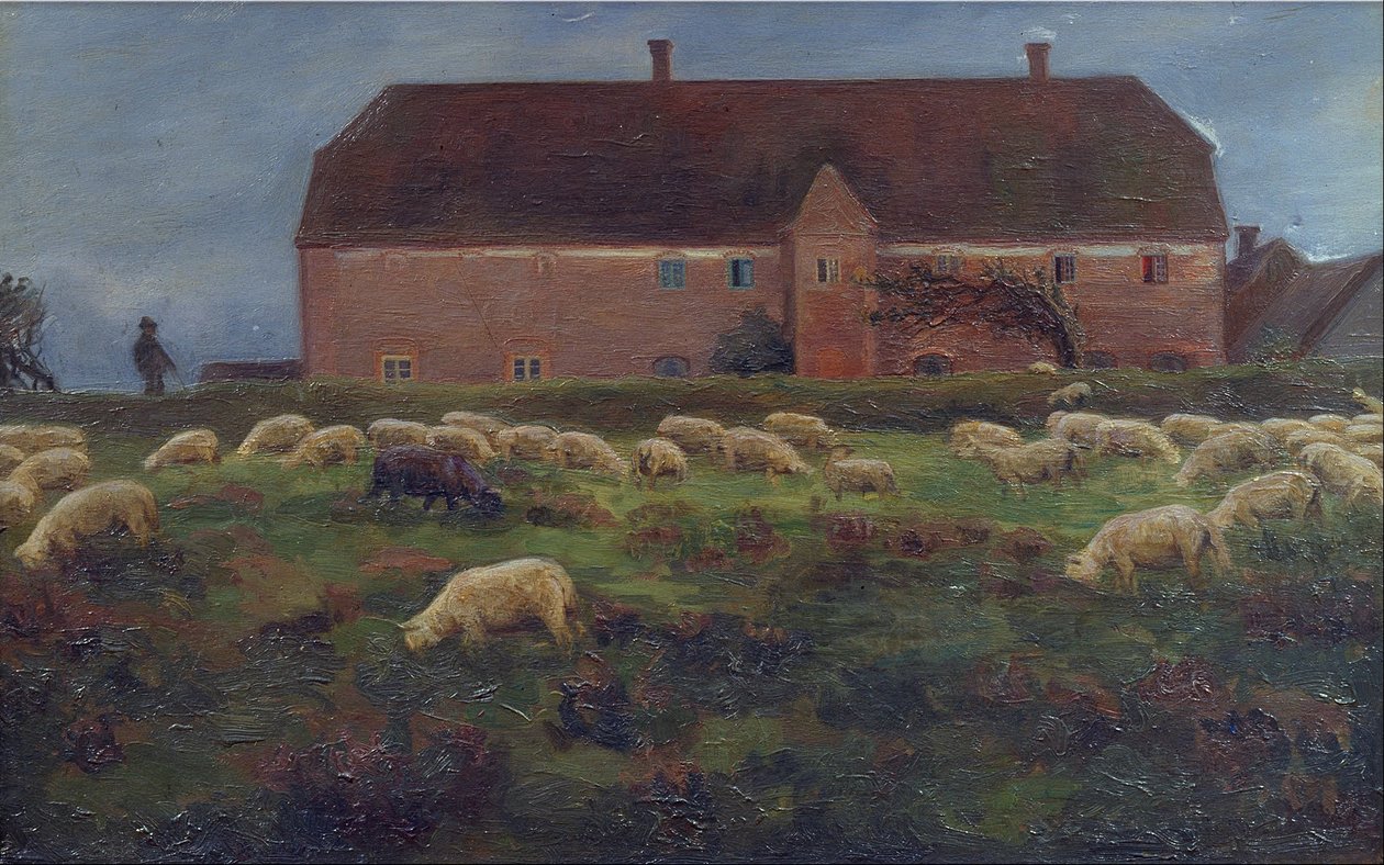Casa senhorial Kaas em Salling de Agnes Slott Møller