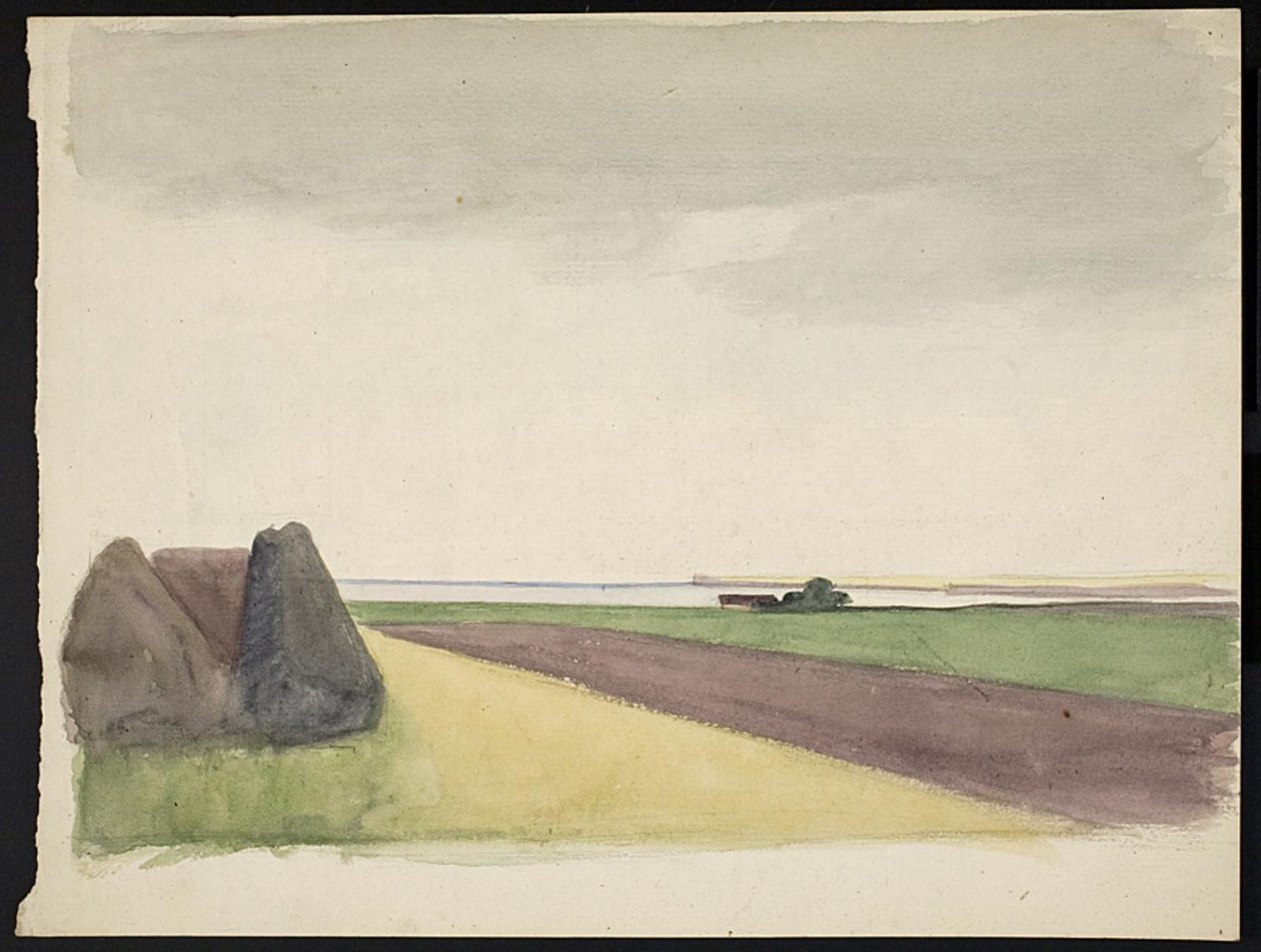 Paisagem de Agnes Slott Møller