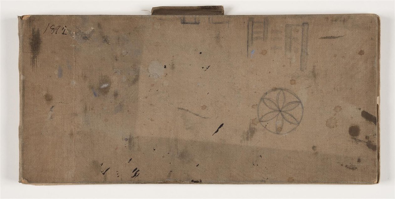 Caderno de rascunhos. 1892 de Agnes Slott Møller
