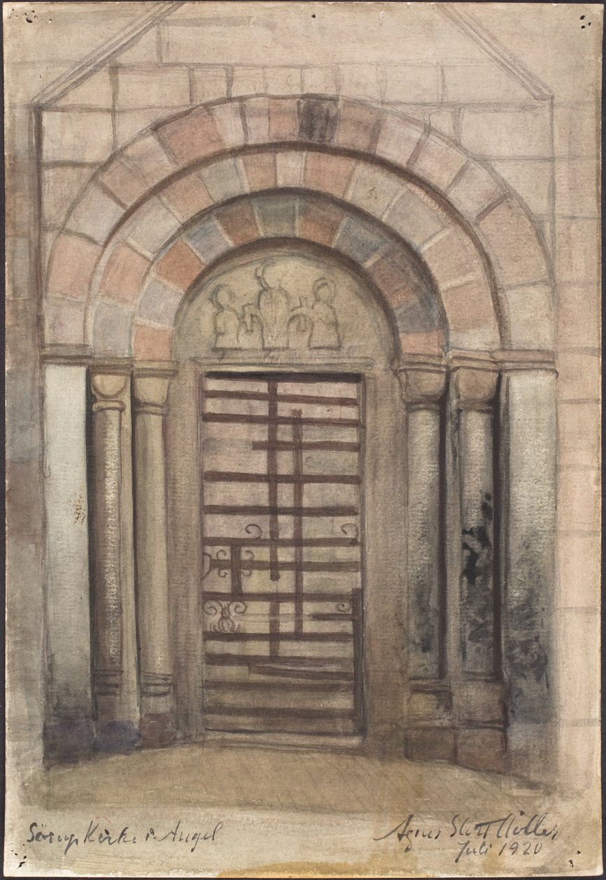 Igreja de Sørup, Anjo de Agnes Slott Møller