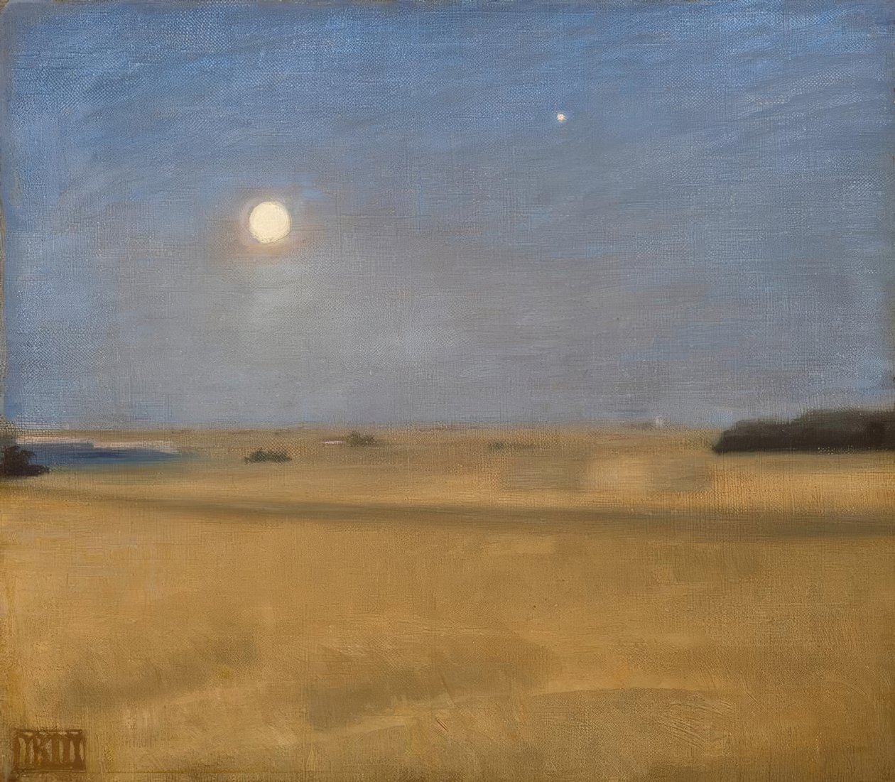 A.Slott-Möller, Solstício de Verão, Skagen de Agnes Slott Möller